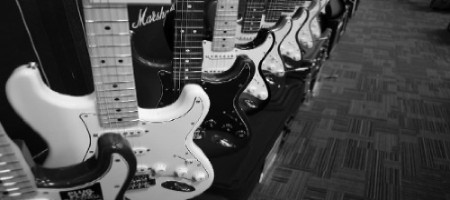 electric guitars